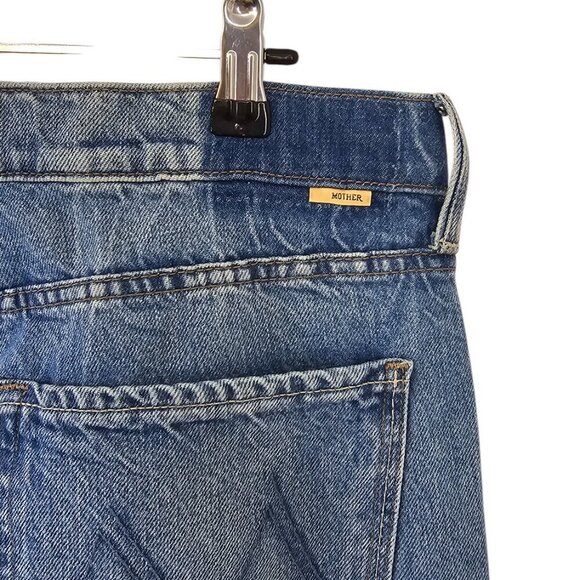 MOTHER Superior Womens The Bookie Flood Jeans, Deans List, High Rise, Boot, 31 - Picture 11 of 13